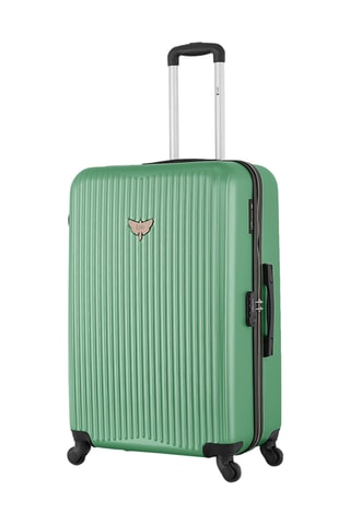 Mala XXS e mala grande volume Agata - Verde-água - 46/75 cm - Verde-água