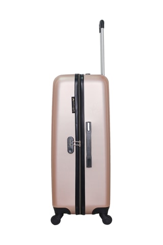 Mala de cabine e mala grande volume Agata - Dourado-rosa - 55/75 cm - Dourado-rosa