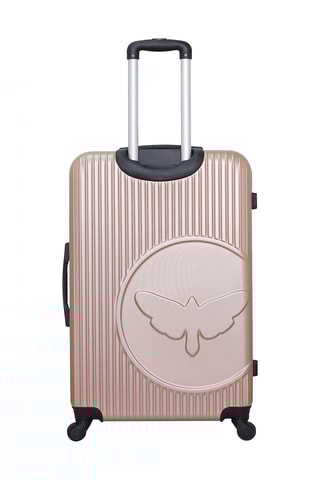 Mala de cabine e mala grande volume Agata - Dourado-rosa - 55/75 cm - Dourado-rosa