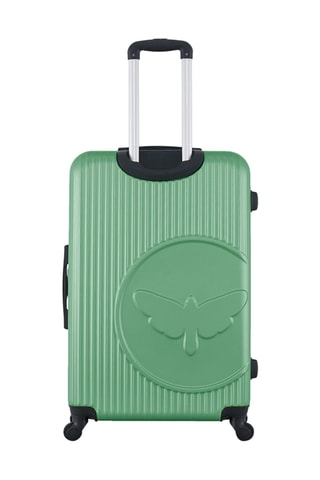 Mala de cabine e mala grande volume Agata - Verde-água - 55/75 cm - Verde-água