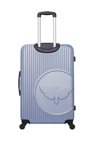 Mala grande volume Trolley Agata - Azul-celeste - 75 cm - Azul
