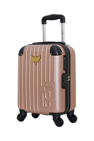Mala de cabine low cost Marianne Dourado-rosa - Rosa