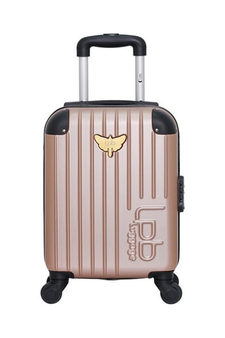 Mala de cabine low cost Marianne Dourado-rosa - Rosa