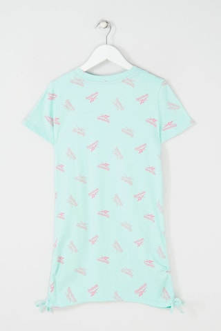 Robe t-shirt - Ciel et rose