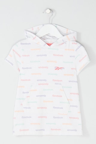 Robe sweat à capuche - Blanc
