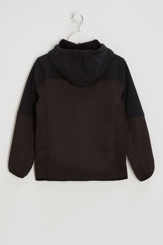 Blouson - Marron et noir