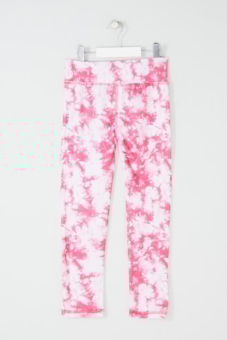 2 leggings - Rose et noir