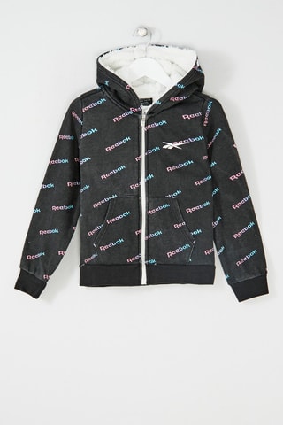 Sweater met Capuchon Zwart en Wit