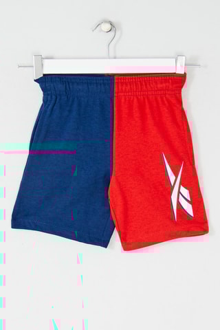 Short - Rouge et bleu