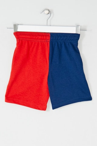 Short - Rouge et bleu