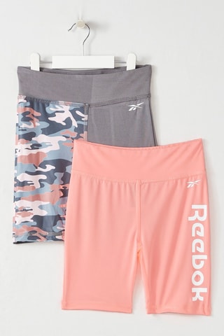 2 Shorts Kaki en Roze