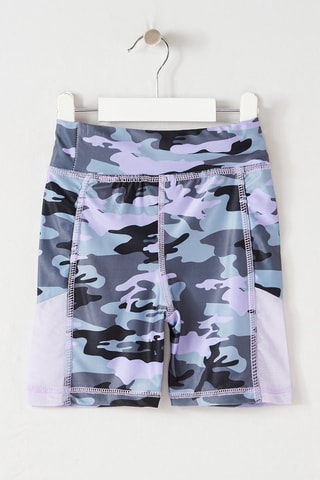2 Shorts Lila, grijs en blauw