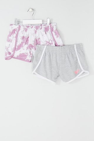 2 Shorts Grijs en Paars