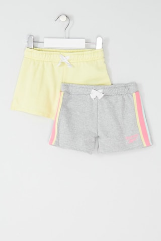 2 shorts - Jaune et gris