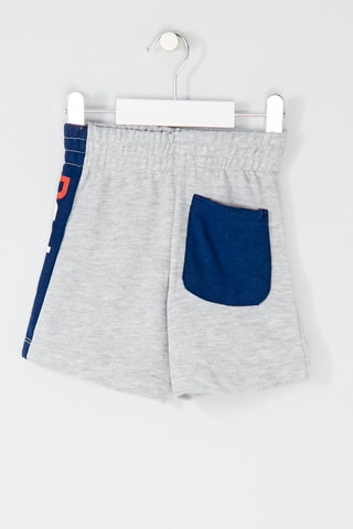 Short - Gris et bleu