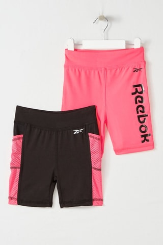 2 shorts - Noir et rose