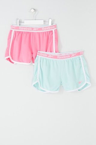 2 Shorts Roze en Turquoise