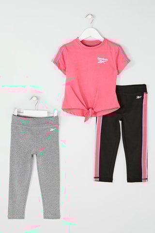 3-delige Set Zwart, roze en grijs