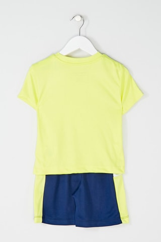 T-shirt et short - Jaune clair et bleu
