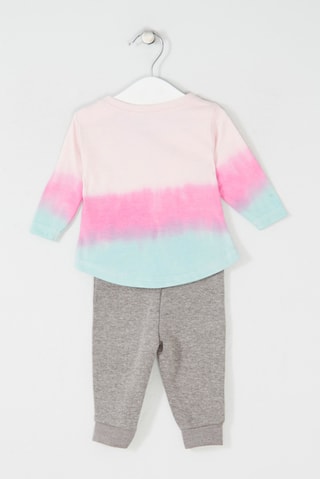 3-delige set - Grijs, roze en wit