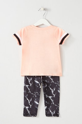 Ensemble 3 pièces - Rose et noir