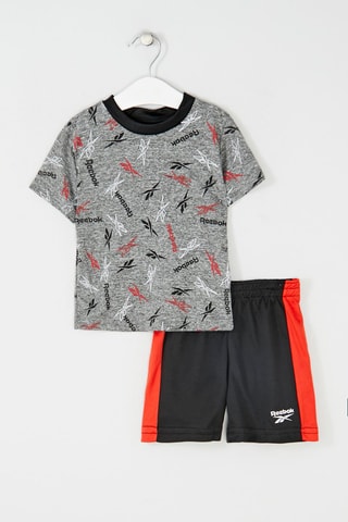 T-shirt et short - Gris et noir