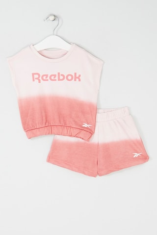T-shirt en Short Roze en Ecru