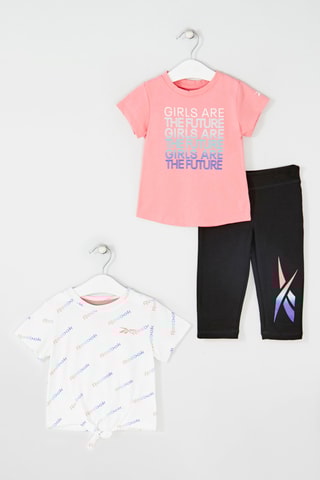3-delige Set Zwart, Roze en Wit