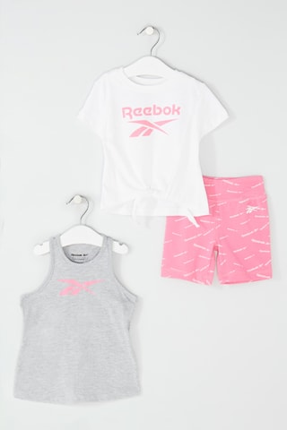 3-delige Set Roze, wit en grijs