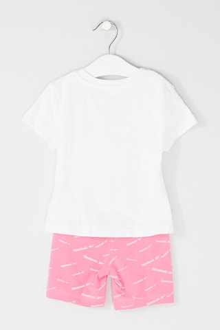 3-delige Set Roze, wit en grijs
