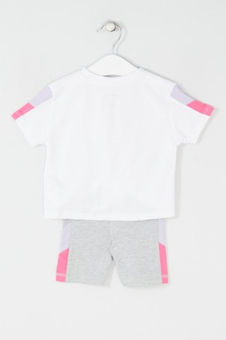 3-delige Set Roze, wit en grijs