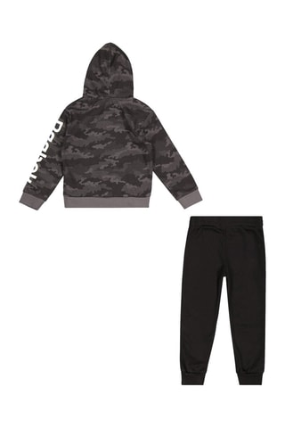 Sweat à capuche et jogging - Noir