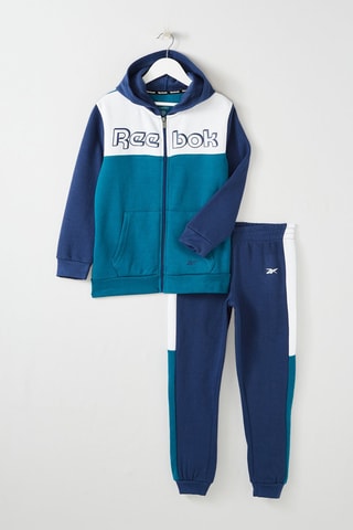 Sweat et jogging - Turquoise, bleu marine et blanc