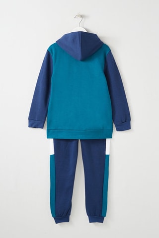 Sweat et jogging - Turquoise, bleu marine et blanc