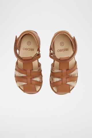 Leren Sandalen - Bruin