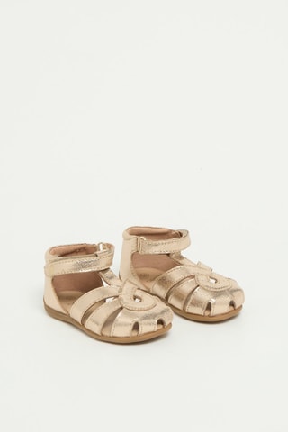 Leren Sandalen - Goudkleurig