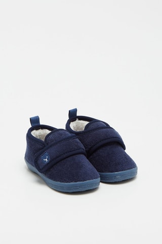 Gevoerde Pantoffels Blauw