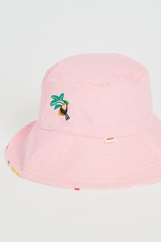 Dubbelzijdig bobhoedje - Roze - Catimini
