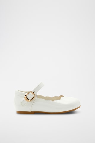 Gelakte Mary Janes - Wit
