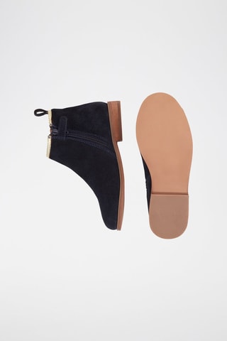 Hoge Leren Boots- Zwart - Obaïbi