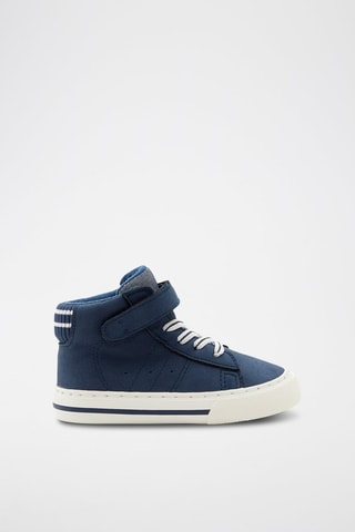 Hoge Sneakers Marineblauw