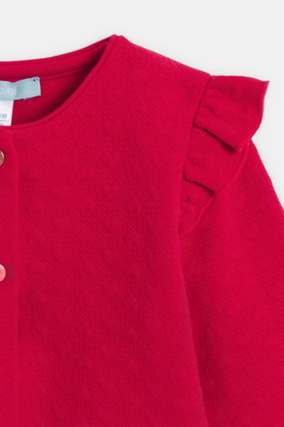 Vest met Lange Mouwen - Oudroze