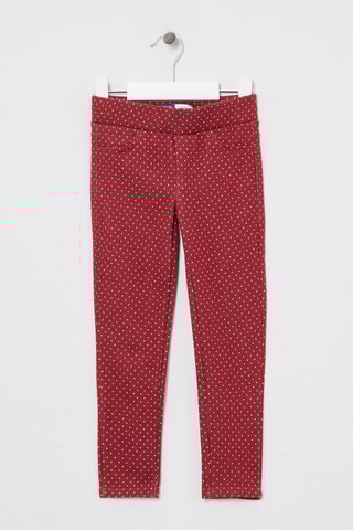 Broek. Bordeauxrood