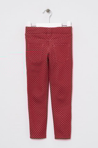 Broek. Bordeauxrood