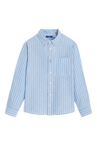 Linnen Blouse - Hemelsblauw