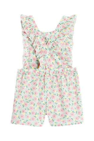 Tuinbroek - Roze en Groen