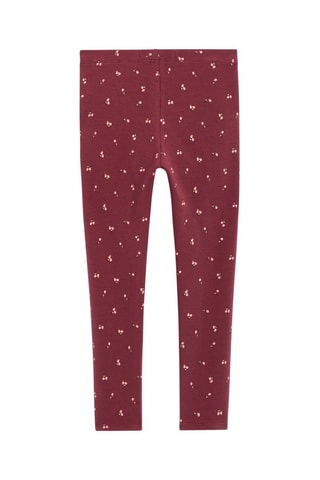 Legging Bordeauxrood