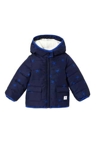Gewatteerde Jas met Capuchon - Marineblauw - Absorba