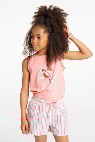 Pyjama - Roze en Wit