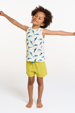 Pyjama - Wit en Geel